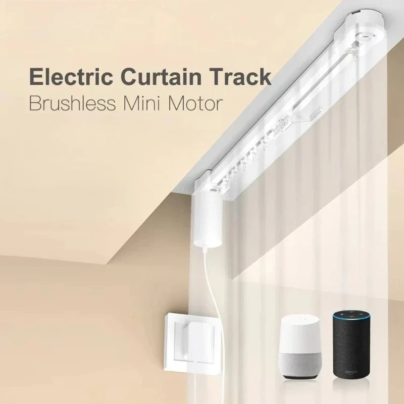 Smart home products are very important in Wifi curtain motors. Google applies automatic curtain system