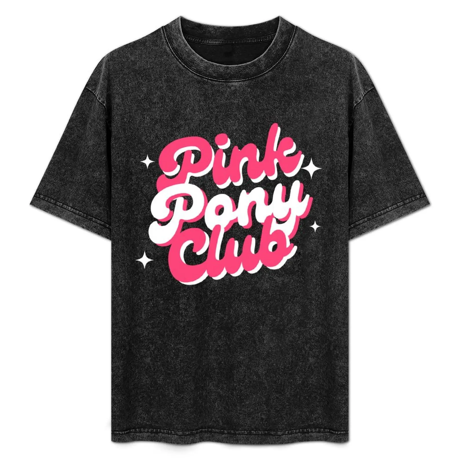 

Pink Pony Club T-Shirt Basic Daily Outfit Short Sleeve Tee