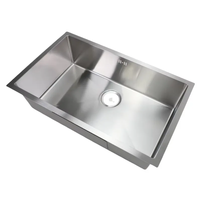 High Quality Undermount Kitchen Sink Stainless Steel Single Bowl Dishwash Sink