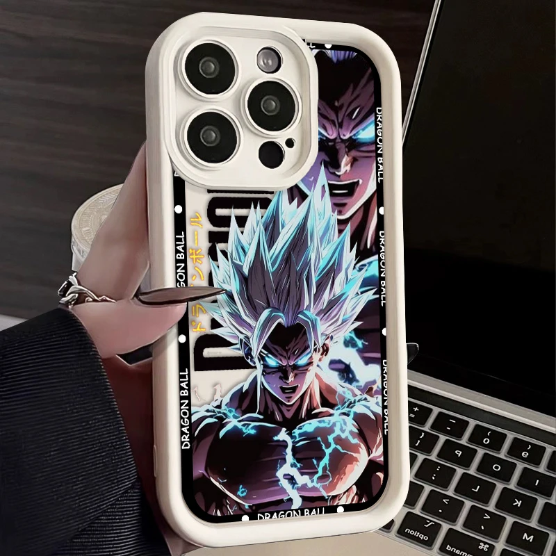 DDragon Ball Fashion For iPhone 15 14 13 12 11 Pro Max XS Max X XR 7 8 Plus 6S 5S  Liquid Eye Ladder Phone Case