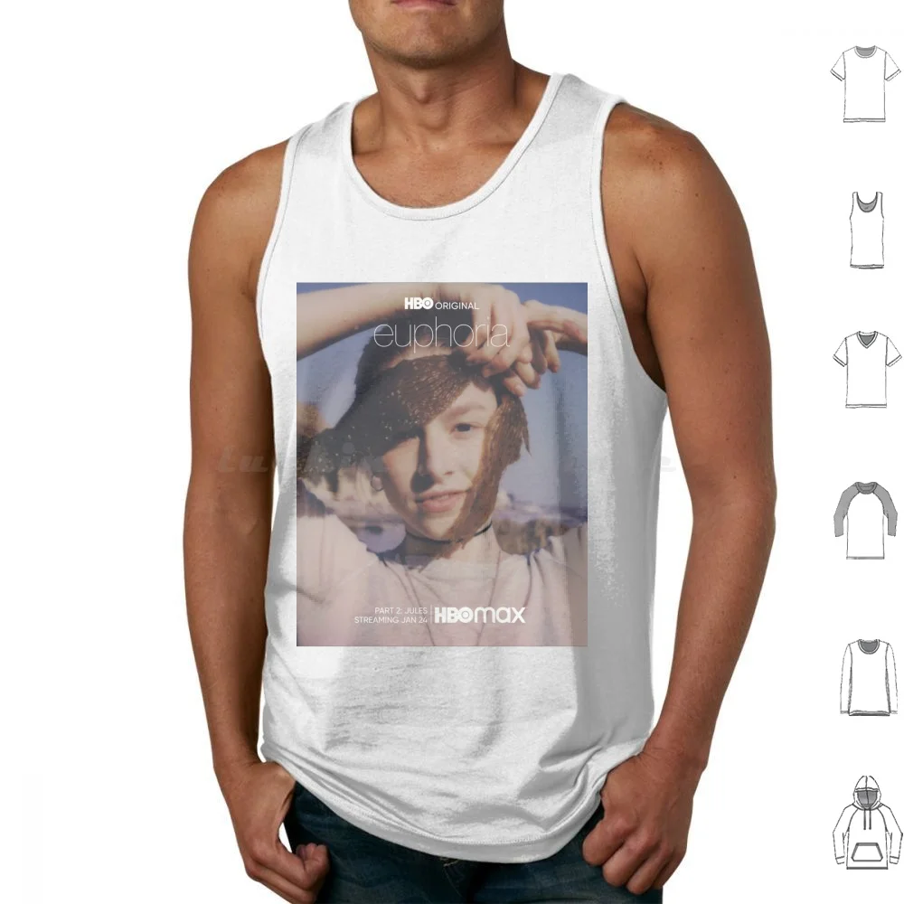 Euphoria Part 2 Tank Tops Vest sans manches Movie Film Cool 2019 2020 2021 Trend
