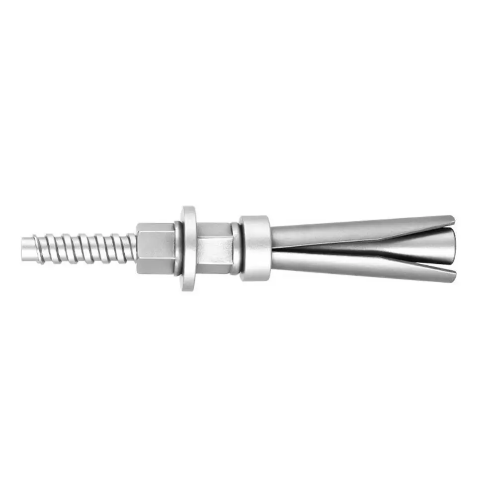 Heavy Duty Core Drill Expansion Bolt Fixing Repeated Use Reinforced Flange Nut Manganese Steel Detachable
