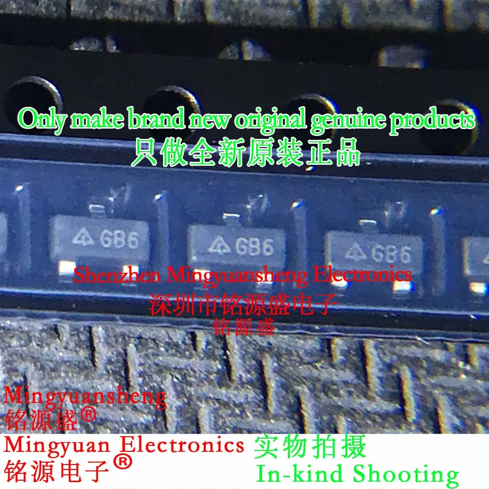 Mingyuan Sheng Brand New Original Genuine As431Bntr-G1 As431Bntr As431 Silkscreen Printing Text Coding Code Eb6 Package Sot23-3 Voltage Reference Ic Chip (1-100Pcs)