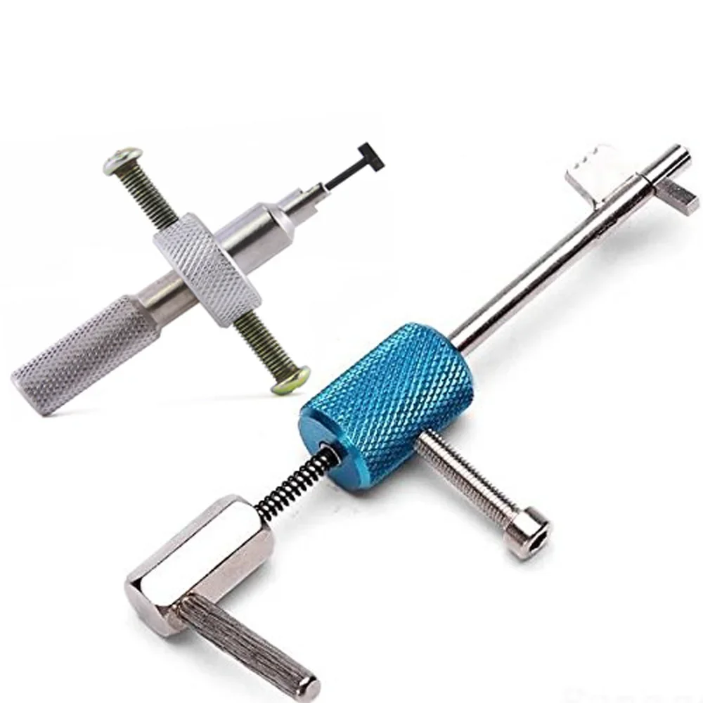 Locksmith Blade Lock PickTool with Long Handle,Civil Door Lock Blade Lock Quick Tool