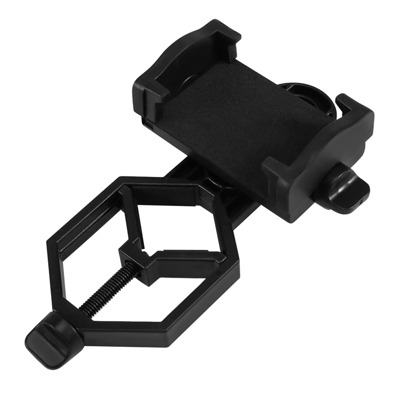 Universal Cell Phone Adjustable Adapter Mount Microscope Spotting Scope Telescope Clip Bracket Mobile Phone Holder