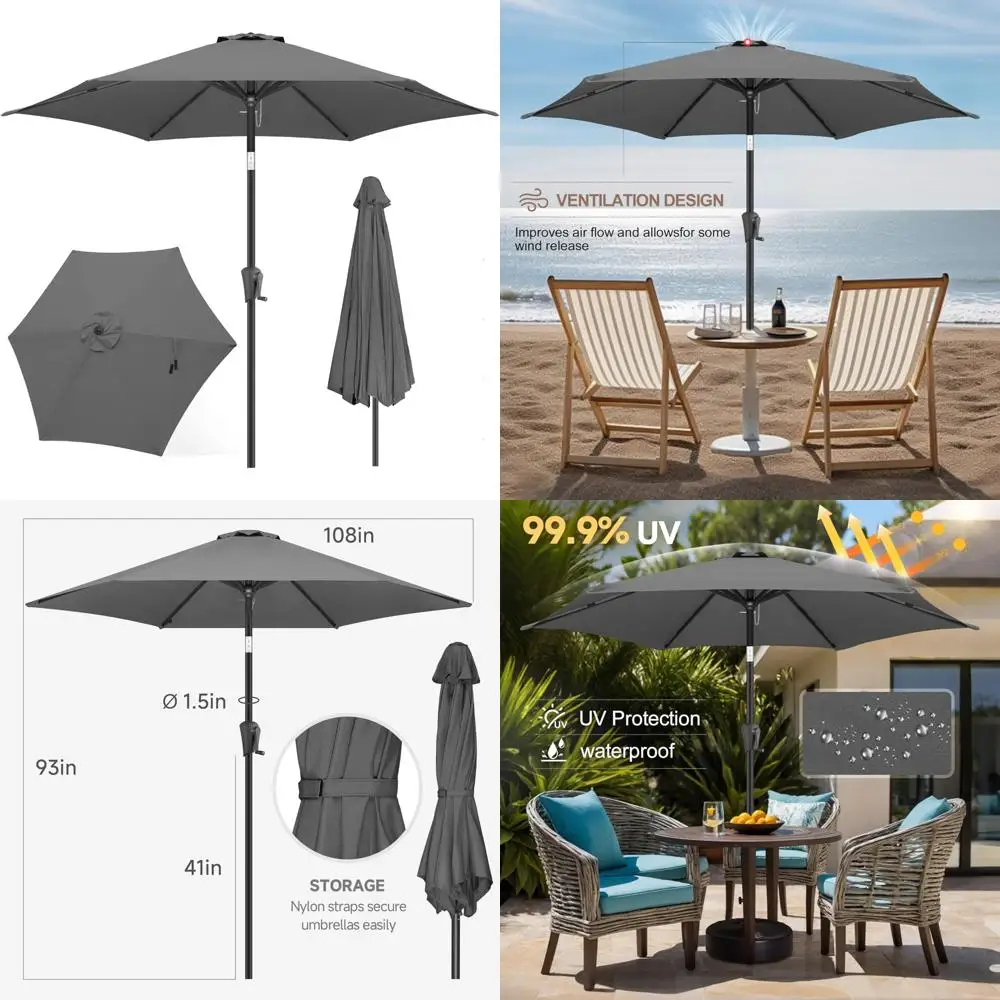 Flame&Shade 9Ft Pat… - image