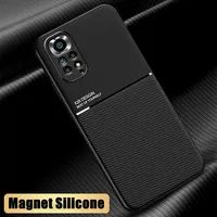 Magnet Case For Xiaomi Redmi Note 13 12 11 10 Pro Plus 5G 4G 12S 11S 10S 10T 10C 12C 13C Shockproof Case Back Cover Shell Funda