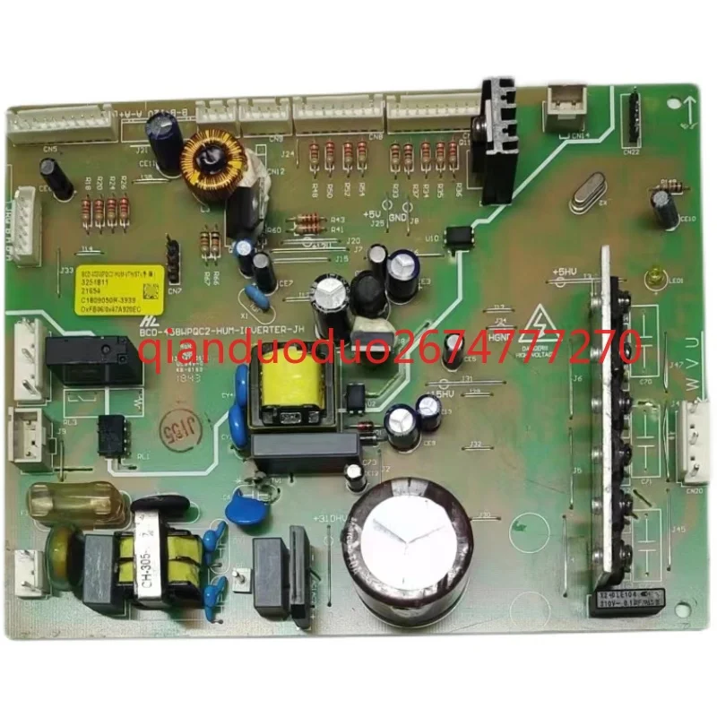 BCD-458WPQC2-HUM-VTH iSTi (تحويل التردد) مناسب للوحة تحكم لوحة طاقة الثلاجة Jinghong اللوحة الرئيسية