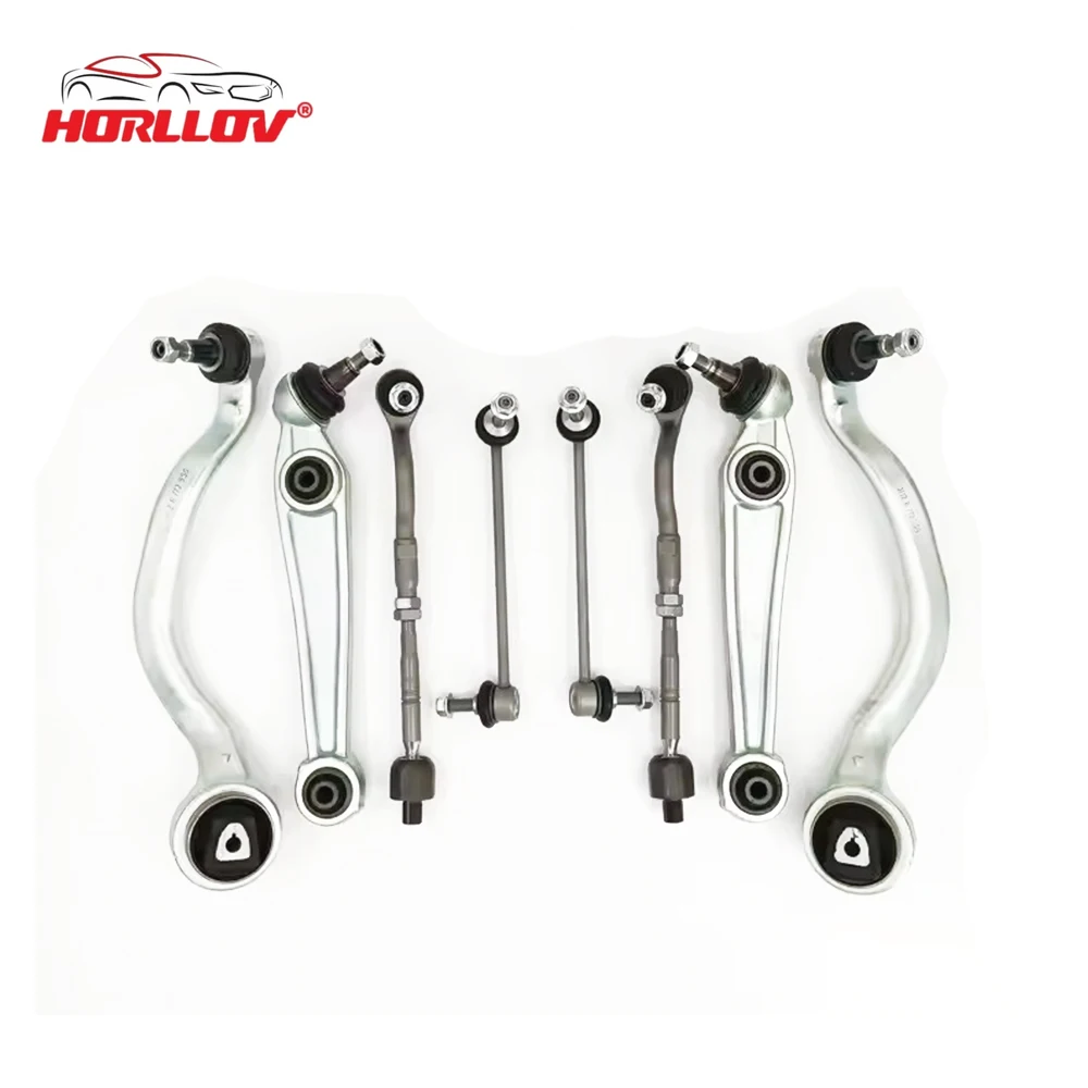 

8PCS High Quality Auto Parts Kit Tie Rod End Ball Joint Control Arm Kit for BMW X5 E70 OE 33326770970 31126776418