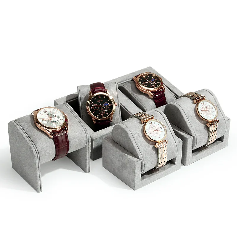 مشاهدة لوحة عرض رمادي ساعة الدعامة زخرفة الراقية عداد ساعة عرض الرف المنقولة وسادة حقيبة بقعة #1