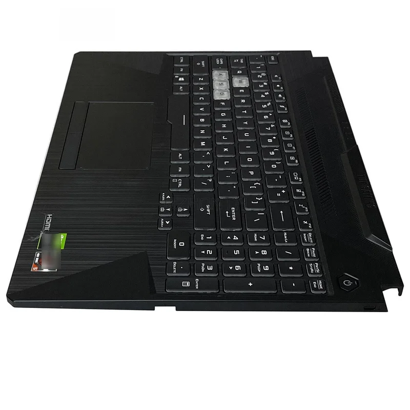 S  For ASUS FA506 FX506 FA506N FX506U FX506H Palmrest Cover with US Keyboard