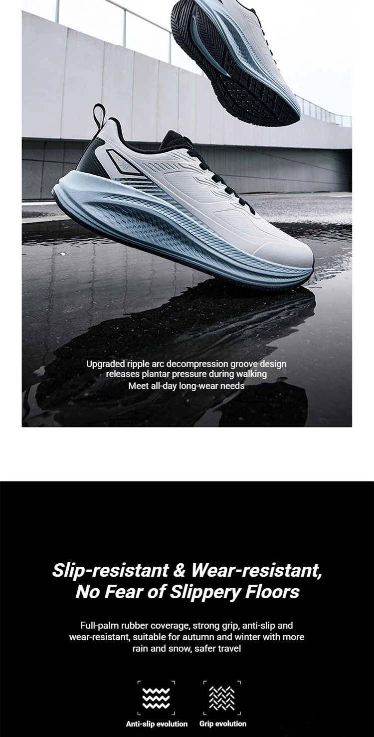 361 Degrees Fengyi 2 Rainblock Herren-Laufschuhe, wasserabweisend, rutschfest, griffig, dämpfend, luftig, Herren-Sneaker 672632210 – Detail 9
