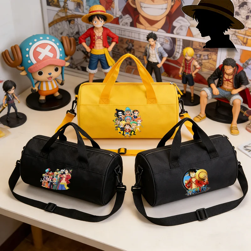 

Ones Piece Carry Travel ToteBag Case Cute Anime Zoro-Luffy-Boy Kid Man Ball Sport Ballet Large Capacity Luggage Shoulder HandBag