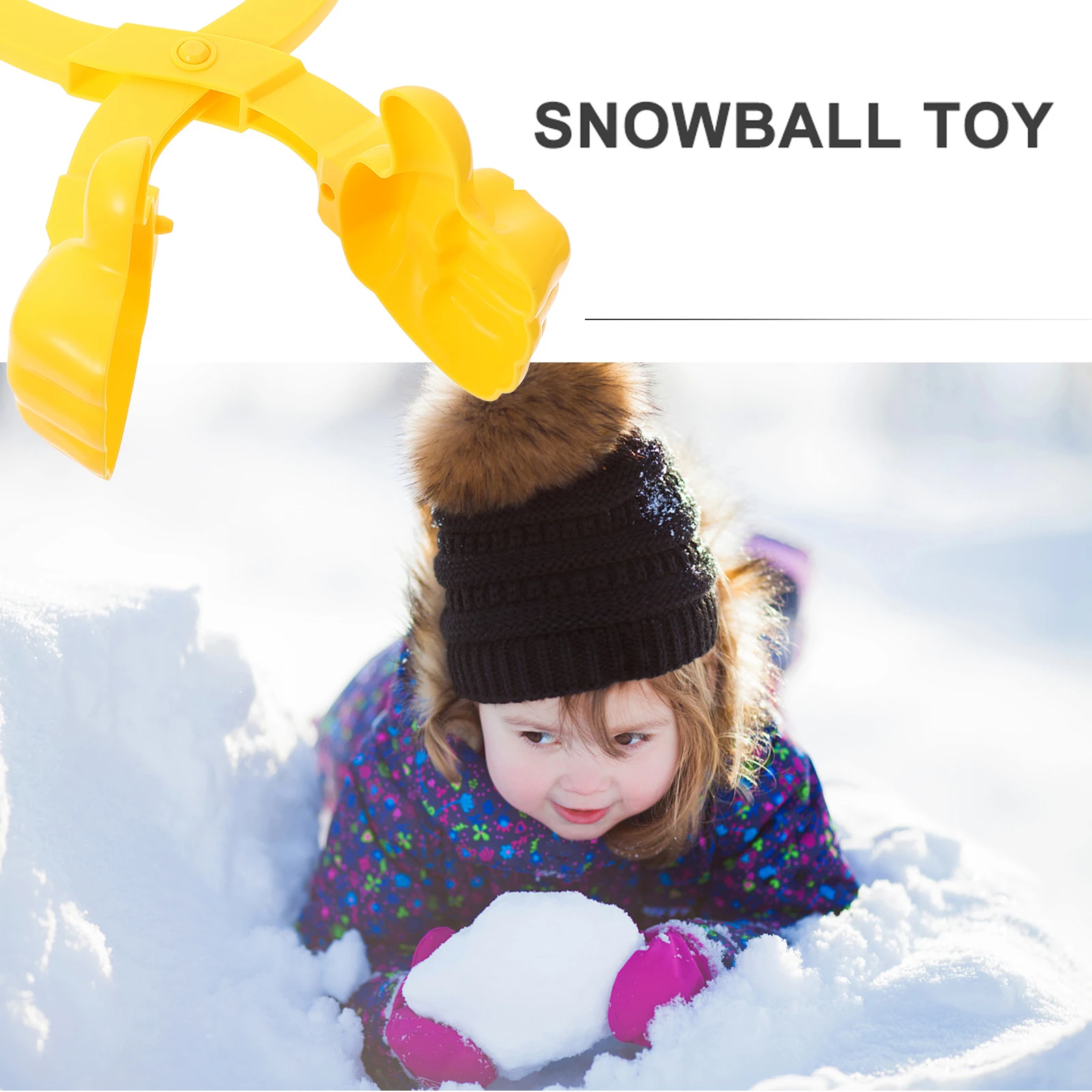 

Clip Toy Set Shaper Molds Balls Maker Yellow Plaything Kids Playing Child