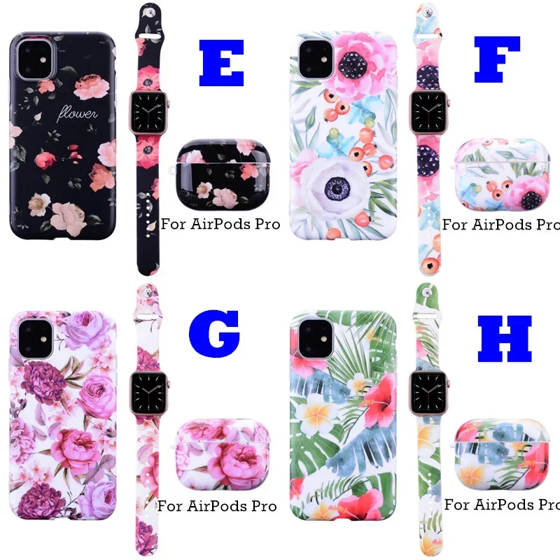 غطاء مطاطي لـ Apple Airpods Pro ، FF-vf حزام هورلوجباند ، جراب لـ iPhone 12 Pro Max ، 12 Mini ، 11 Pro ، XS Max ، XR