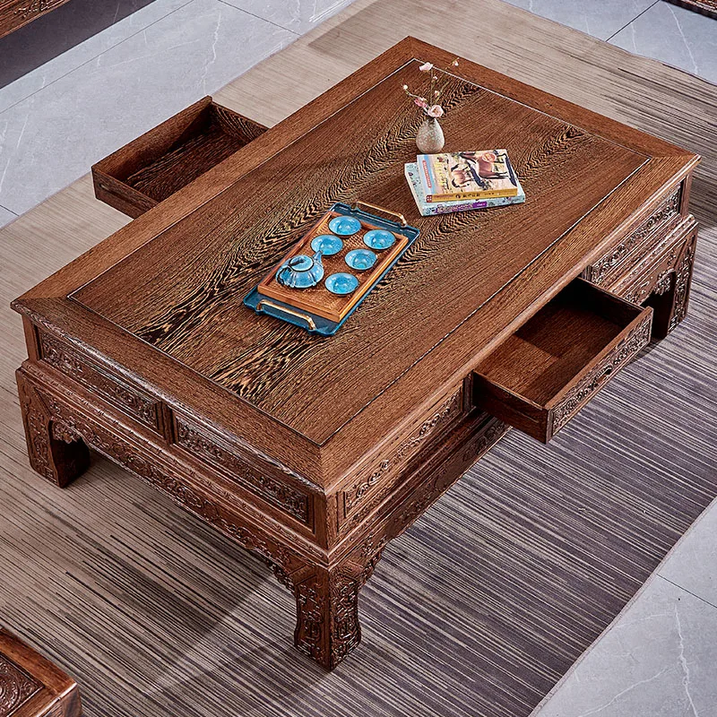 

Furniture sofa coffee table combination, large villa living room ten-piece set