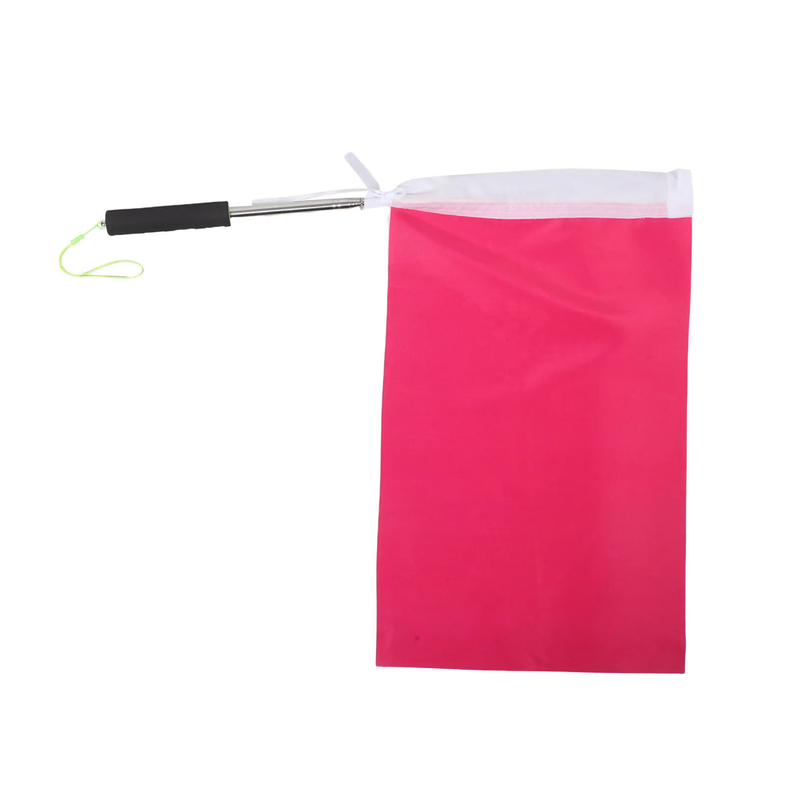 Mât de drapeau télescopique portable pour guide touristique, 1,2 m, mât de drapeau à main de couleur vive pour les excursions scolaires et les voyages de groupe en plein air