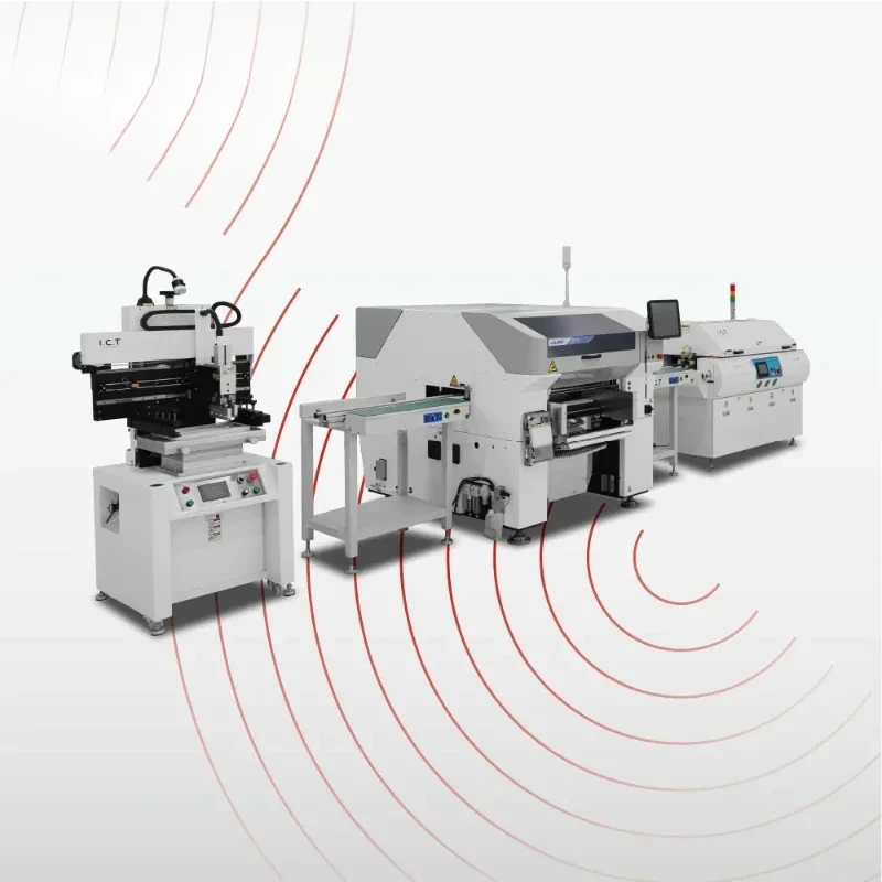 Linha totalmente automática do código SMT do QR da câmera para o telefone celular do disco flash de USB