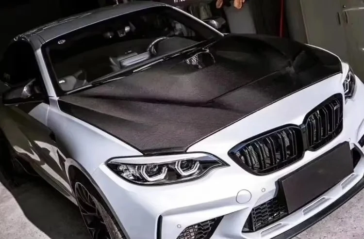GTS Style Real Carbon Fiber  Hood Bonnet for  F87 M2 M2C F22 M235i 2014-2019