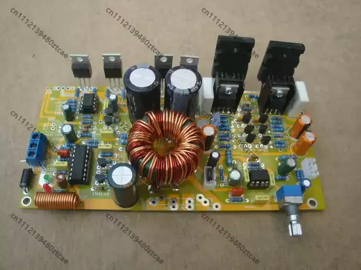 12V Boost Mono Integrated Amp Board 150W Matched Transistors Portable Car Home Bass Audio DIY Accessories