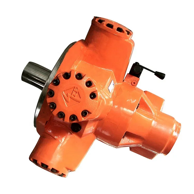 

STFD200 radial piston hydraulic motor 90-900r/min hydraulic motor 285KG hydraulic pump motor