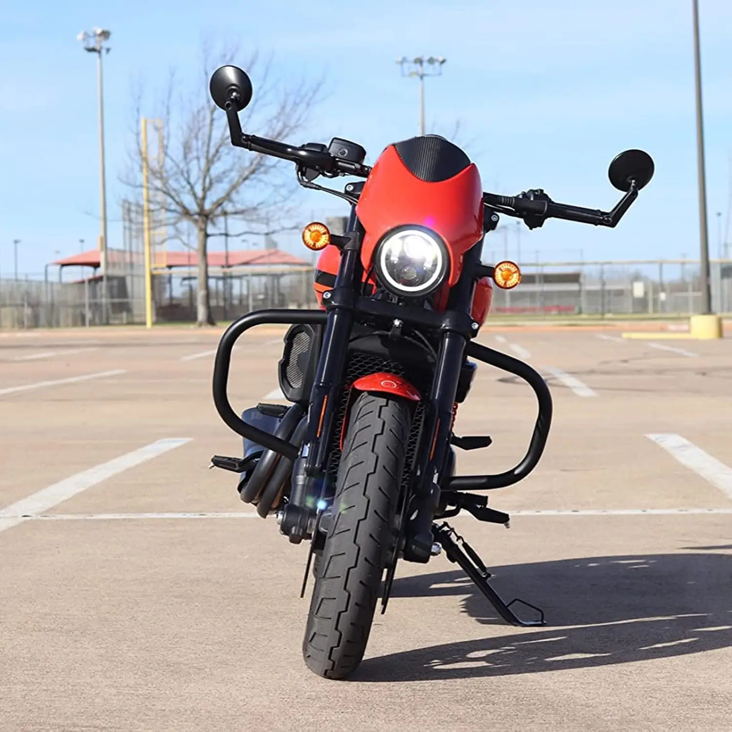 Engine Guards Crash Bars Frame Protection For Harley Street 500 750 XG750 XG500 2015 2016 2017 2018 2019 Street Rod 2017-2019