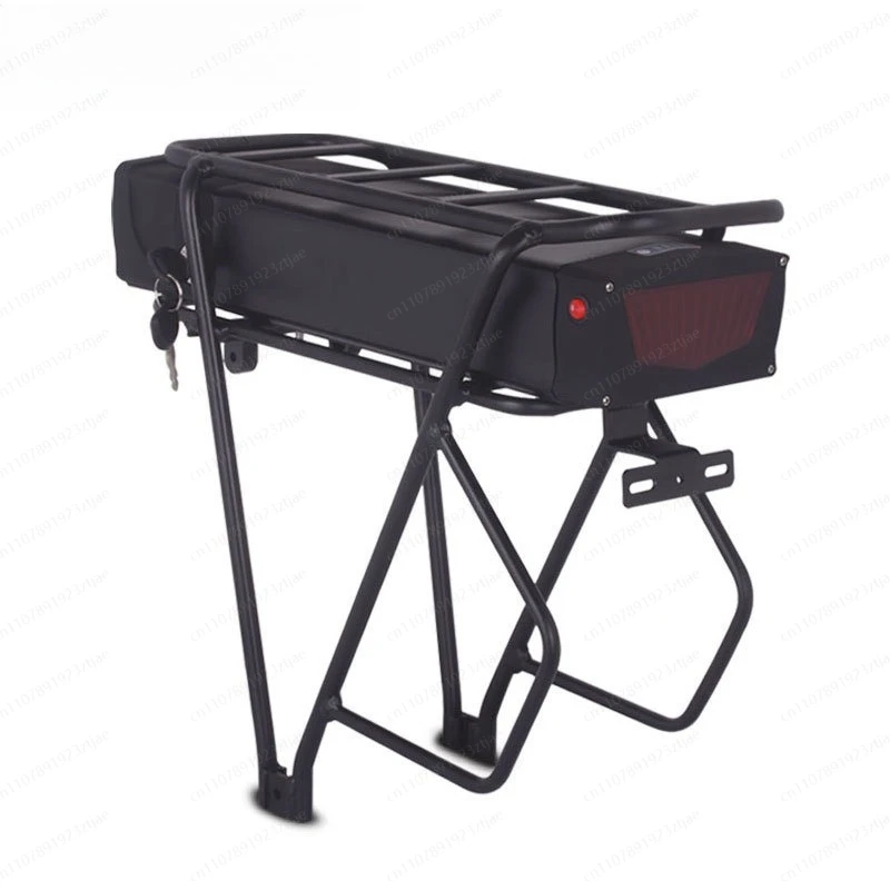 Battery box 36V48V52V modified mountain electric vehicle rear frame lithium battery shell