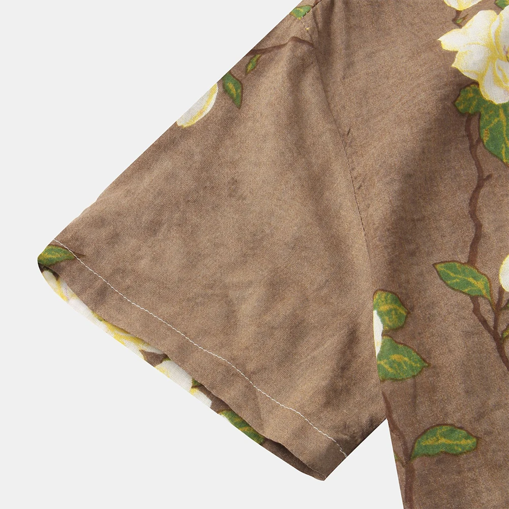 

Блузка мужская рубашка на пуговицах повседневная с воротником праздничная свободная вечеринка с принтом обычные рубашки с воротником-стойкой удобная мода