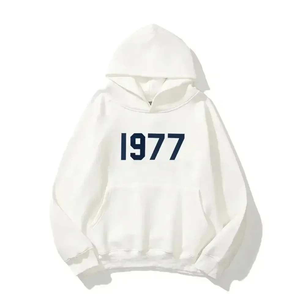 Men' and Women's Hip-hop Hoodies Sports Hoodies Pattern Prints Street Brands High Quality Popular Fashion Essentials 1977 2024