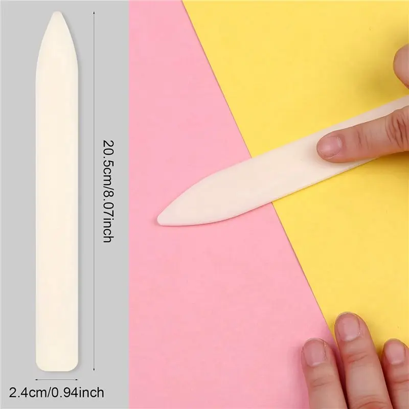 24-Hour Delivery 40 Pack Bone Folder Tool, Plastic Bone Folder Crafts Scoring Folding Creasing Paper Crafting Scrapbooking Tool