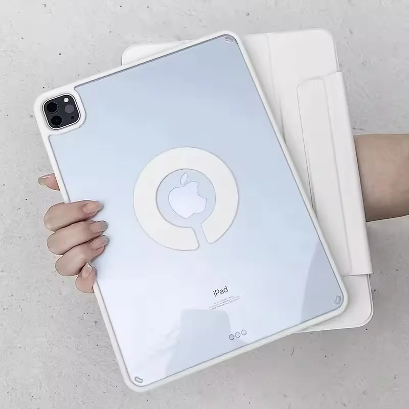 

For iPad Pro 11 Case 2024 M4 Pro 13 Case Air 11 M2 Magnetic Detachable Cover iPad Air 13 2025 12.9 2022 Air 5th 10.9 Air 4 Funda