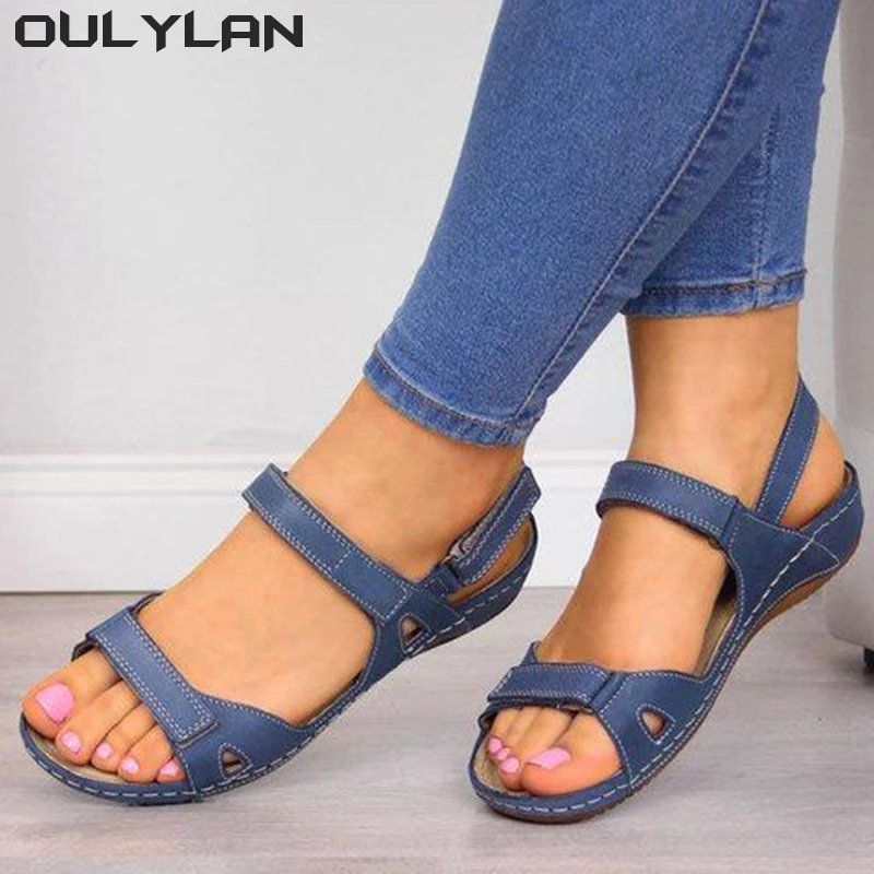 Women's Sandals Summer Sandals Female Outdoor Beach Women Shoes Casual Gladiator Platform Shoes Ladies Walking Sandals