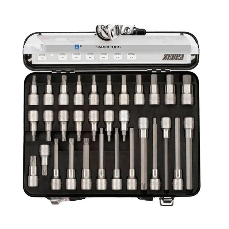 New Wuerth 1/2 Inch Socket Set Model 096513310 Tools Professional-Quality TX Multi-Tooth for Hexagon Socket