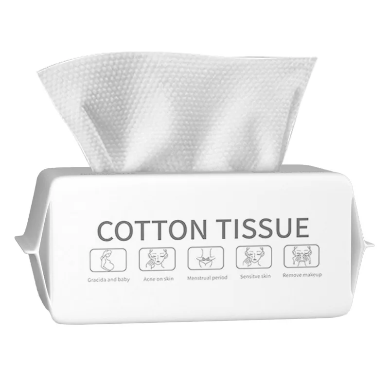 Disposable Face Towel Thickened Extractor Cotton Soft Towel Baby Clean Comfortable Face Towel Wipe Face Makeup Remover Towel