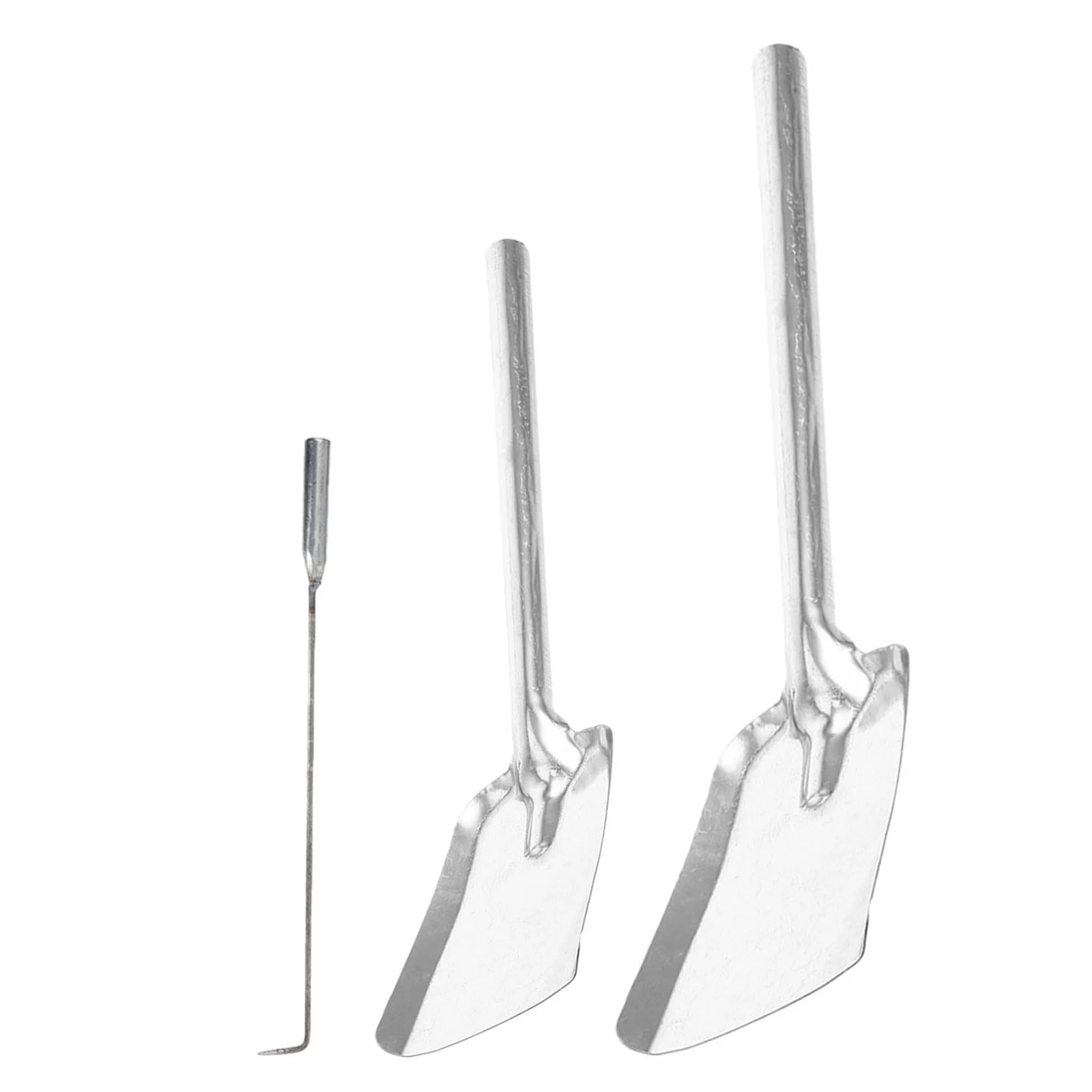 3 Stuks Haard Gereedschap Zware Ijzeren As Schop Vuurtang Haken Set Houtkachel Haard Grill Cleaning Kit Fire set Gereedschap