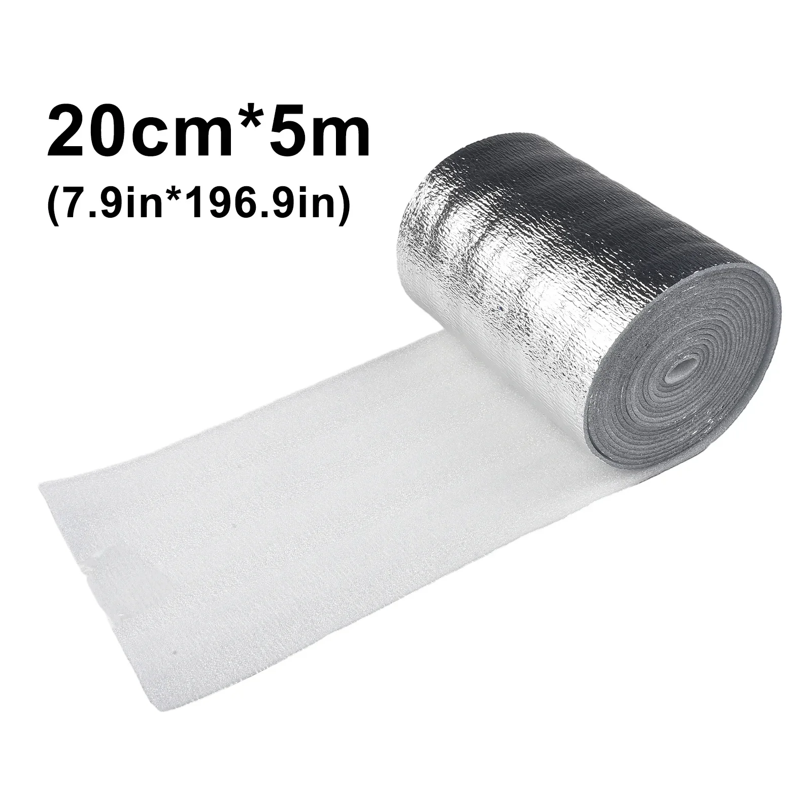 Aluminum Foil Thermal Insulation Film Save On Heating Costs Easy To Install And Cut Suitable For Various Radiator Models