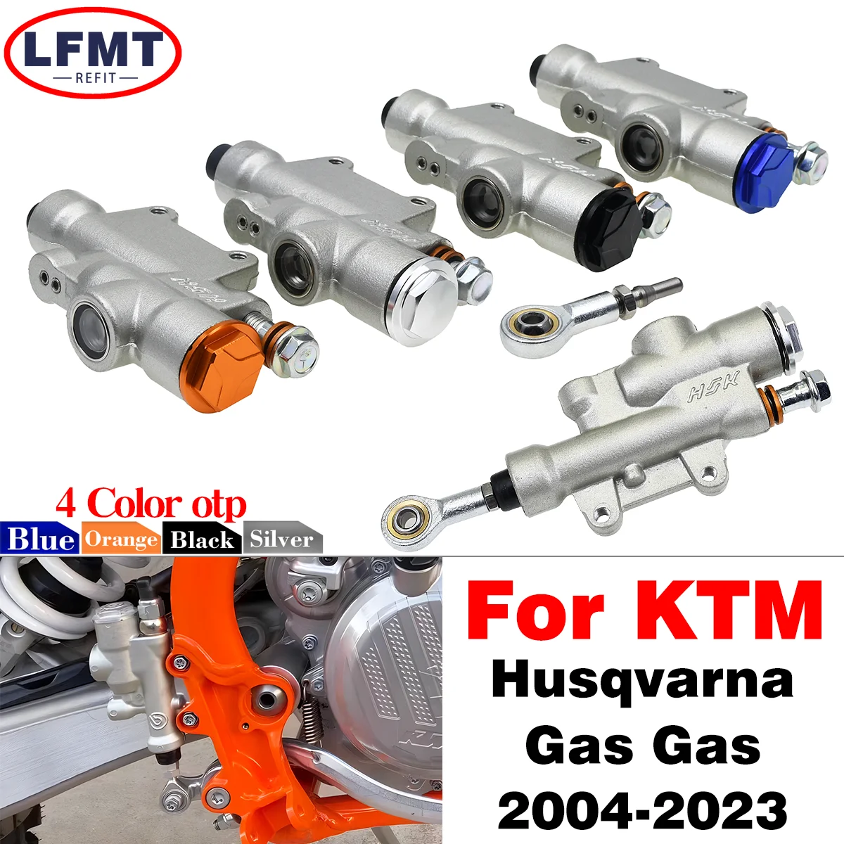 

For KTM SX XC EXC XCW SXF XCF EXCF TPI 125-500 For Husqvarna TC FC FX TE FE 2004-2023 Motorcycle Rear Brake Pump Brake Caliper