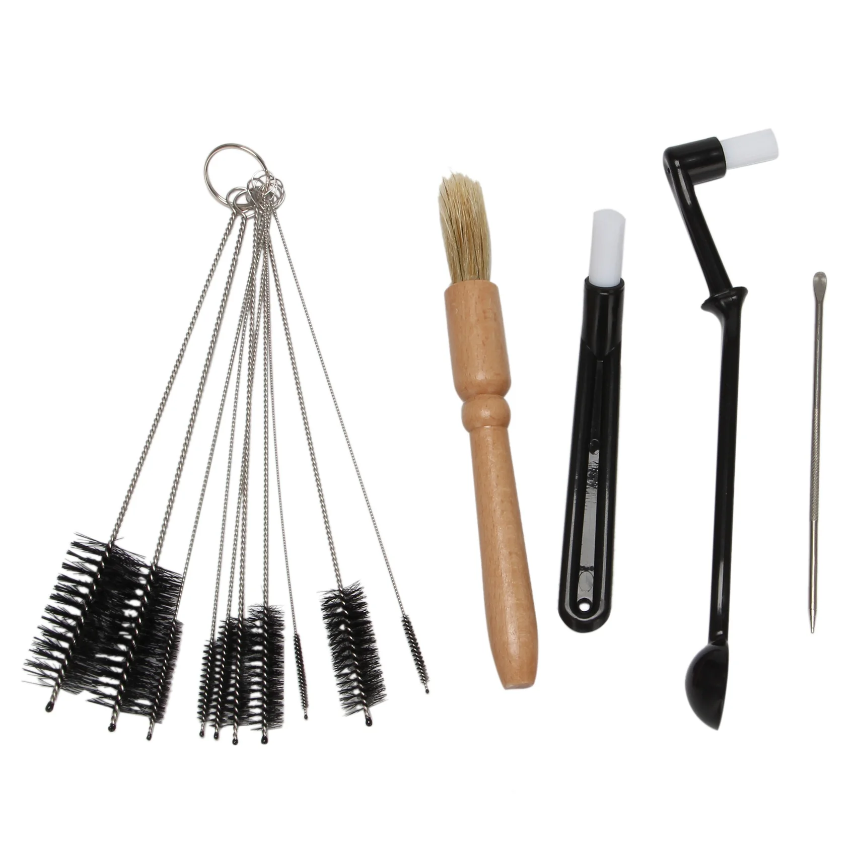 NEW HOT In Stock-5 Pcs Coffee Machine Cleaning Set Coffee Grinder Brush Coffee Machine Group Head Cleaning Brush