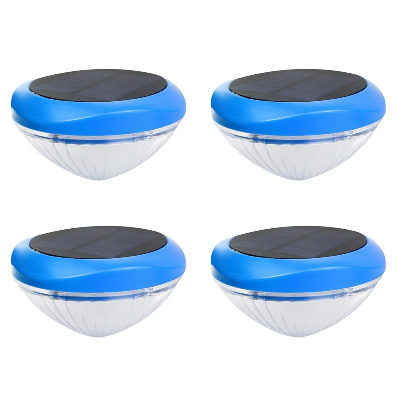 

4X Solar Floating Pool LED Lights,Waterproof RGB Color Changing Pool Lights,Pool Accessories For Pool,Pond,Spa,Hot Tub