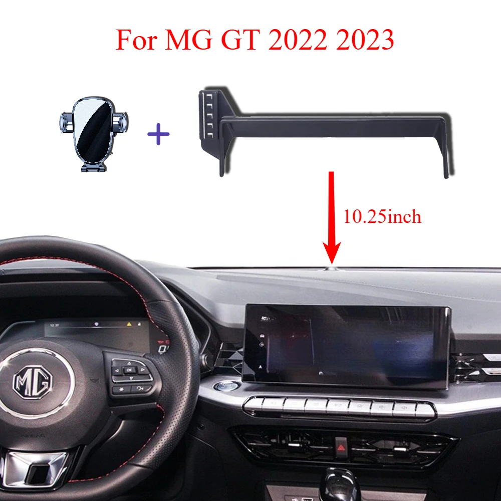 

Автомобильный держатель для телефона для MG GT MG5 2022 2023, фиксированный навигационный кронштейн для экрана, подставка для беспроводной зарядки, аксессуары для крепления