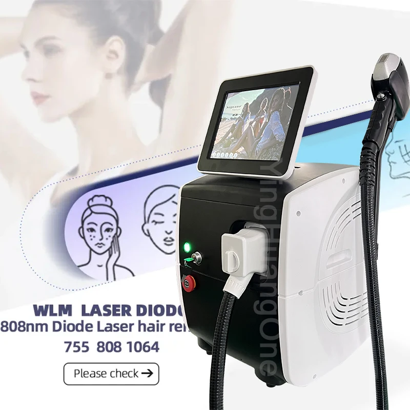 

Professional 808nm Diode Laser Hair Removal Machine Skin Rejuvenation Laser Diode Hair Removal Machine