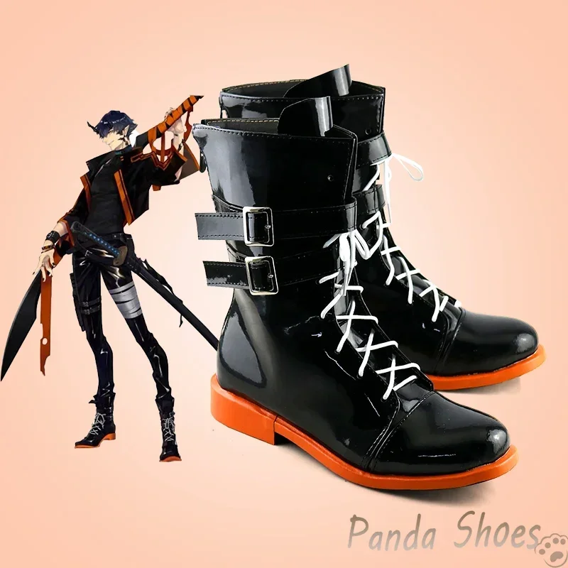 

Flamebringer Game Arknights Cosplay Shoes Anime Cos Comic Cosplay Costume Prop Shoes for Con Halloween Party