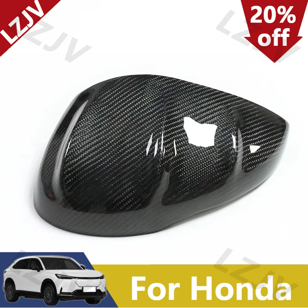 NEW Integra M Style Carbon Fiber Mirror Cover for Honda 11th Gen Civic 2021+ Rearview Mirror Casing with Turn Signal Cutout