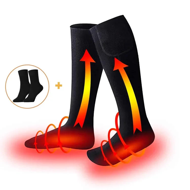 

Best 2022 Battery Operated Hunting Ski Heated Socks With OEM Custom Logo