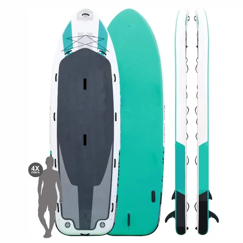 2024 Hot Family SUP 10 Person Big Sup Paddle Board/Water Surfing Fast Speed Race Inflatable Surfboard Big Paddle Board