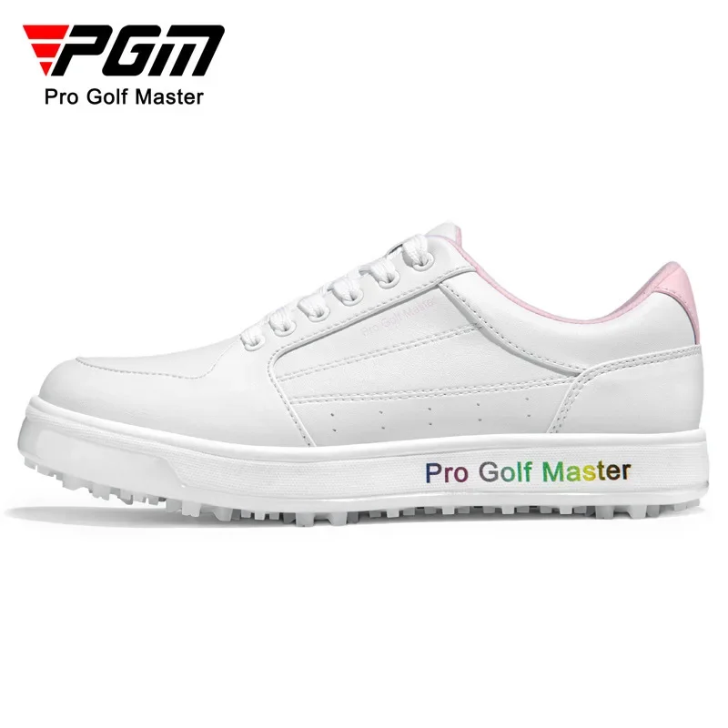 PGM golf shoes women's super waterproof fashion color printed sports shoes TPU anti-slip spikes