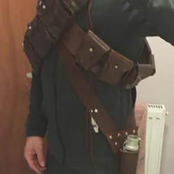 Steampunk Fantastic Jawa Droid Caller Holster Thief Cosplay Costume Accessory Lightsaber Holder Weapon Prop Hanger For Halloween