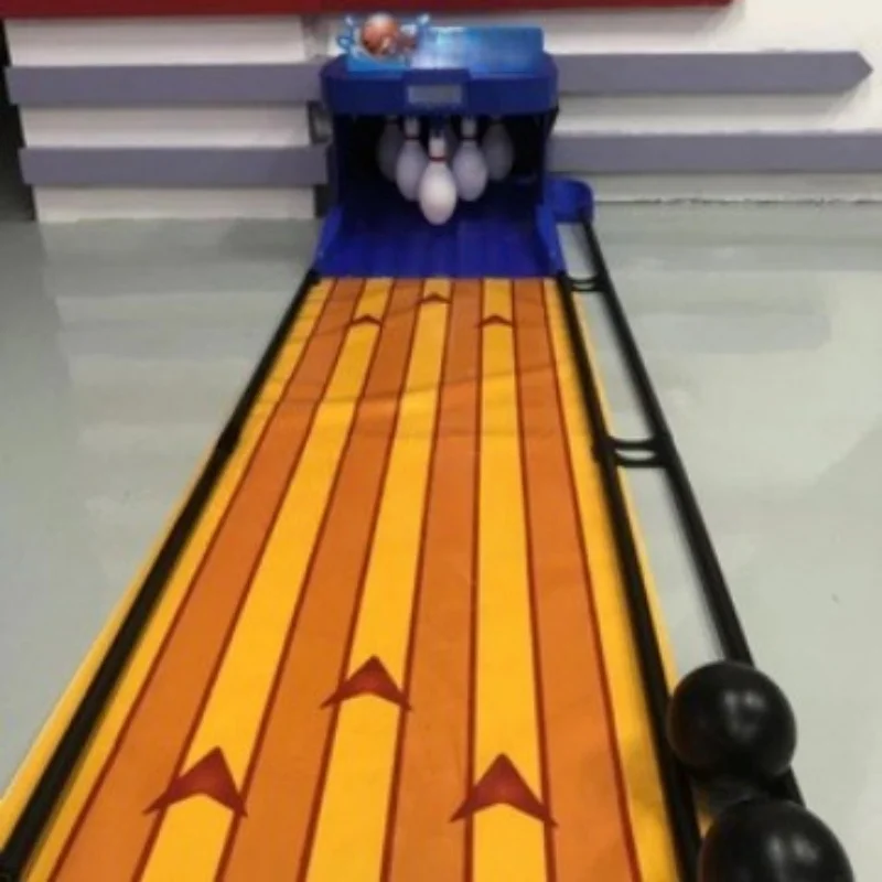 

Электронная игра-симулятор боулинга с автоматическим подсчетом очков, интерактивная спортивная игра, игра в боулинг для помещений с автоматическим возвратом шаров