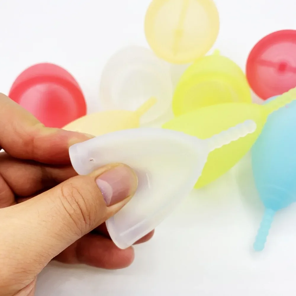 

Menstrual Cup Sterilization Reusable Silicone Cup Feminine Hygiene Menstrual Collection Menstrual Cups Менструальная Чаша