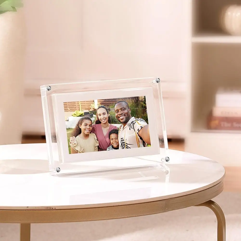 Smart WiFi Digital Photo Frame Send Photo or Video from Phone to Digital Picture Frame 7